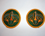 2 QTY Military Patch Army 3rd Armored Calvary Brave Rifles Green Gold Se... - £8.24 GBP