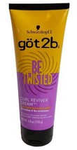 Schwarzkopf got2b Be Twisted Curl Reviver Cream 6.8 oz Anti-Frizz &amp; Defi... - £15.27 GBP