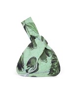 Japanese Mini Portable Knot Wrist Bag Women Top Handle Bag Simple Purses... - £24.09 GBP
