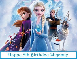 Frozen 2 Edible Cake Toppers Decoration - £10.44 GBP