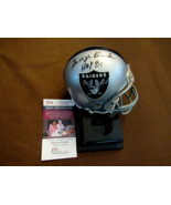 GEORGE BLANDA OAKLAND RAIDERS HOF SIGNED AUTO VINTAGE RIDDELL MINI FOOTB... - $3,763.16 MXN