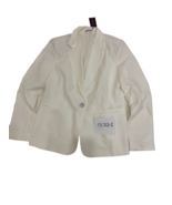 LASCANA Smart White Jacket UK 14 US 10 EUR 42 (rst212-2) - £33.94 GBP