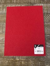 Kunin Felt Sheet 9x12” Sticky Back Red - $215.72 MXN