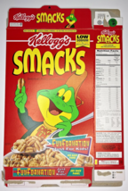 1997 Empty Kellogg&#39;s Smacks Fun Formation 17.6OZ Cereal Box SKU U198/218 - £14.89 GBP