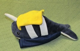 Sensory 4 U Narwhal Plush Motor Development Toy Buckle Zips Snaps Buttons Toy - £8.04 GBP