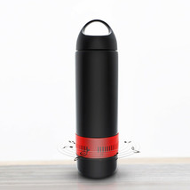 Smart Vacuum-Insulated Stainless Steel Water Bottle &amp; Portable Bluetooth Speaker - £21.14 GBP