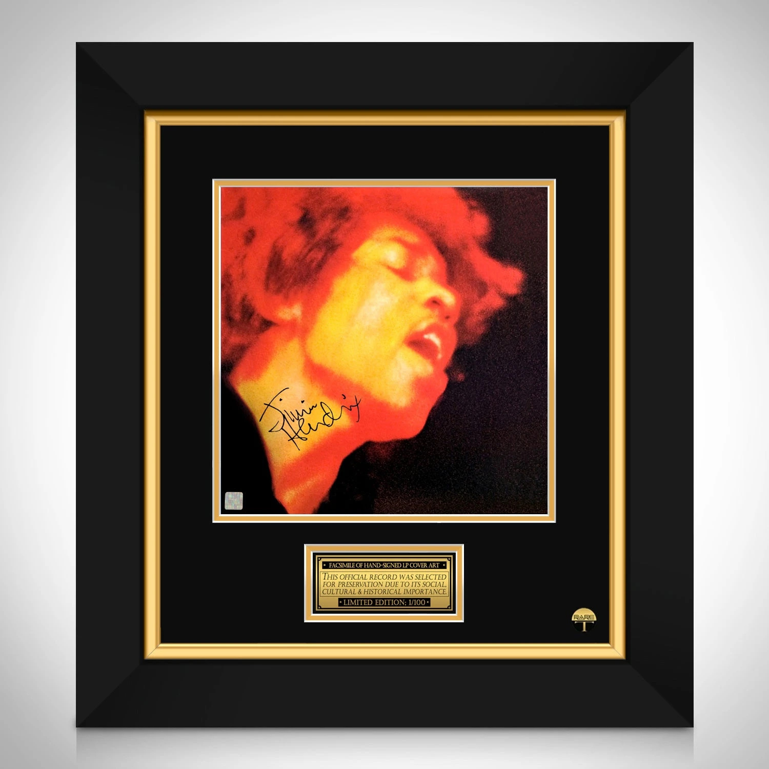 Jimi Hendrix Experience Electric Ladyland Limited Signature Edition LP Cover Cus - £194.08 GBP