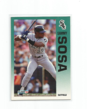Sammy Sosa (Chicago White Sox) 1992 Fleer Card #98 - £3.92 GBP