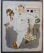 Vintage Playskool "Rood's Dairy" MILK MAN Frame Tray Puzzle - $12.99