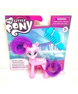 My Little Pony Best Movie Friends 3-Inch Pink Pony Figure with Hairbrush - £10.86 GBP