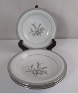 Set of 4 Crown Imperial Fine China Permanently Yours 7.75&quot; Soup/Salad Bo... - $458.36 MXN