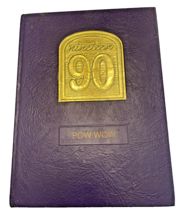 Yearbook Indianola Iowa IA High School Book Pow Wow No Writing Annual 1990 - £21.23 GBP
