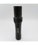 QnJOY LED Flashlight 1200 Lumens Bright Zoomable Spotlight or Floodlight - £12.67 GBP