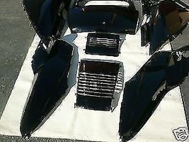 COMPLETE SET OF BLACK HONDA HELIX CN250 FUSION CN 250 SCOOTER UPPER PANELS - $237.60