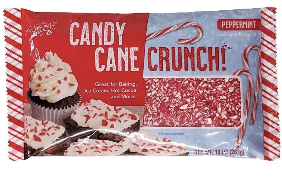 Festival Candy Cane Crunch 10 oz Bag-Brand New-SHIPS N 24 HOURS - $7.80