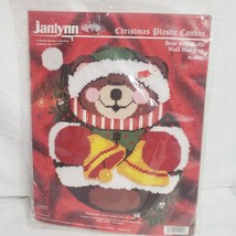 Janlynn Plastic Canvas Bear with Bells Wall Hanging needlepoint kit - $19.35