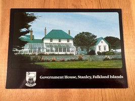 Vintage Postcard, Government House, Stanley, Falkland Islands / Islas Malvinas - £3.73 GBP