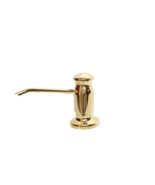 Unlacquered Brass Soap Dispenser, Solid Brass Soap Dispenser, Vintage Ki... - €82,17 EUR