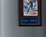MAC JONES PLAQUE NEW ENGLAND PATRIOTS FOOTBALL NFL   C - $3.95