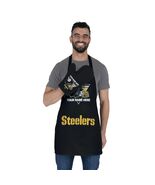 Personalized Pittsburgh Steelers NFL Team BBQ Grilling Apron &amp; Mitt Set - €29,82 EUR+