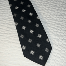 Vintage Wemlon Wembley geometric pattern clip on neck tie - $8.82