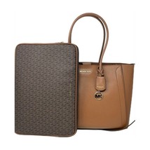 Women&#39;s Handbag Michael Kors 35S2G6KT9L-BROWN Brown 38 x 30 x 14 cm (S0368772) - £322.01 GBP