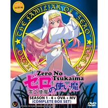 DVD Anime Zero No Tsukaima Season 1-4 (Volume. 1-49 End) English Subtitle - £59.68 GBP