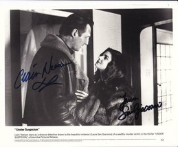 Liam Neeson + Laura San Giacomo Dual Signed 1992 Under Suspicion 8x10 Photo - £316.14 GBP