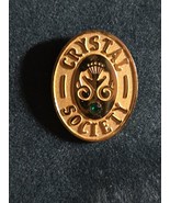 2 Vintage Crystal Society Seahorses Crystal Collectible Lapel Pins-Origi... - $13.25