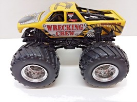 Hot Wheels WRECKING CREW Plastic Base Monster Jam Truck - $19.79