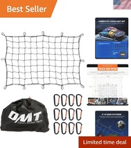 Expandable 3x4 ft to 6x8 ft Heavy-Duty Cargo Net with Storage Bag &amp; Hooks - $653.86 MXN