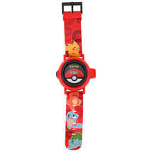 Pokemon Gen 1 Starters LCD Kid&#39;s Watch with Silicone Band Multi-Color - £16.40 GBP