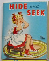 HIDE AND SEEK ~ Whitman Tiny Tales HB ~ Vintage Childrens Book ~ Alcy Kendrick - £11.74 GBP