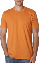 Marky G N6210 3-Pack Men&#39;s CVC Crew-Neck Short Sleeve T-Shirt, Orange, X-Small - £6.73 GBP