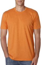 Marky G N6210 3-Pack Men&#39;s CVC Crew-Neck Short Sleeve T-Shirt, Orange, X-Small - £6.63 GBP