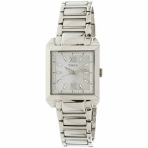 Timex Women&#39;s Style Premium T2P404 Silver Stainless-Steel Quartz Fashion Watch - £43.96 GBP