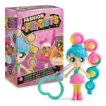 Fashion Fidgets Sensory Toy Dolls  Push Pop Fidget Toy Includes 1 Myste... - $6.97