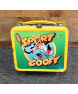 Vintage Sport Goofy Metal Lunchbox, Walt Disney Aladdin No Thermos - £15.73 GBP