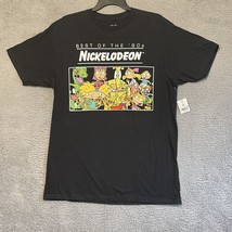 Nickelodeon&#39;s Rugrats Men&#39;s T-Shirt Black L Fun Cartoon Best Of The 90S Nineties - £7.58 GBP