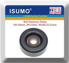 39169 Smooth Drive Belt Tensioner Pulley Fits: GM Isuzu Hammer Saab 1999-2009 - $13.71