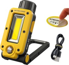 Nitecore NWL20 600 Lumens Rechargeable COB Mechanics Work Light - £48.24 GBP