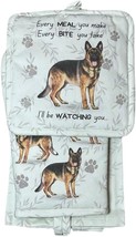 German Sheperd 3-Piece Kitchen Set - Oven Mitt, Pot Holder &amp; Kitchen Tow... - $23.75