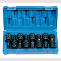 Grey Pneumatic 1/2"DR 8PC UNIV HEX - $254.99