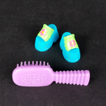 Lisa Frank Fab Friends Doll Replacement Platform Sandals Shoes and Brush - $7.95