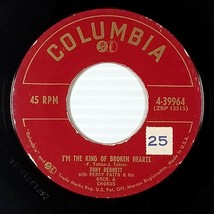 Tony Bennett - I&#39;m The King Of Broken Hearts / No One Will Ever Know [7&quot; 45 rpm] - £2.55 GBP