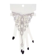 New Marquise Rhinestone Hand Ring Bracelet - $240.31 MXN