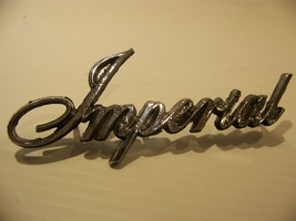 1966 67 68 Chrysler Imperial Emblem # 2579426 Lebaron Crown Coupe Ghia - £35.87 GBP