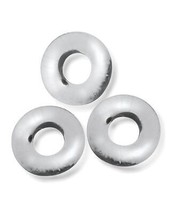 Oxballs Fat Willy 3 Pack Jumbo Cock Rings Clear - £14.04 GBP