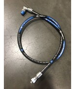 Gates-3250psi, 60" x 3/8" Hydraulic Hose (6M3K-06MBX-06MPX90-60) - $30.00