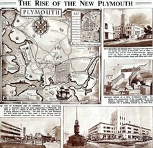 The Rise Of New Plymouth History 1953 Article From Sphere UK Import DWII3 - £23.39 GBP